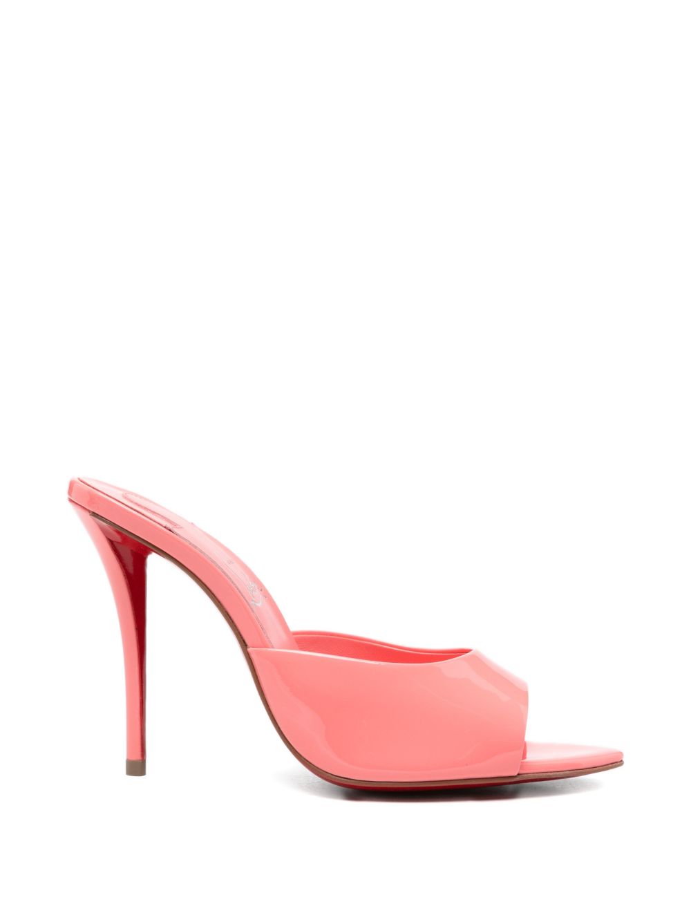 Christian Louboutin Women Miss Z Patent Leather Mules CHRISTIAN LOUBOUTIN