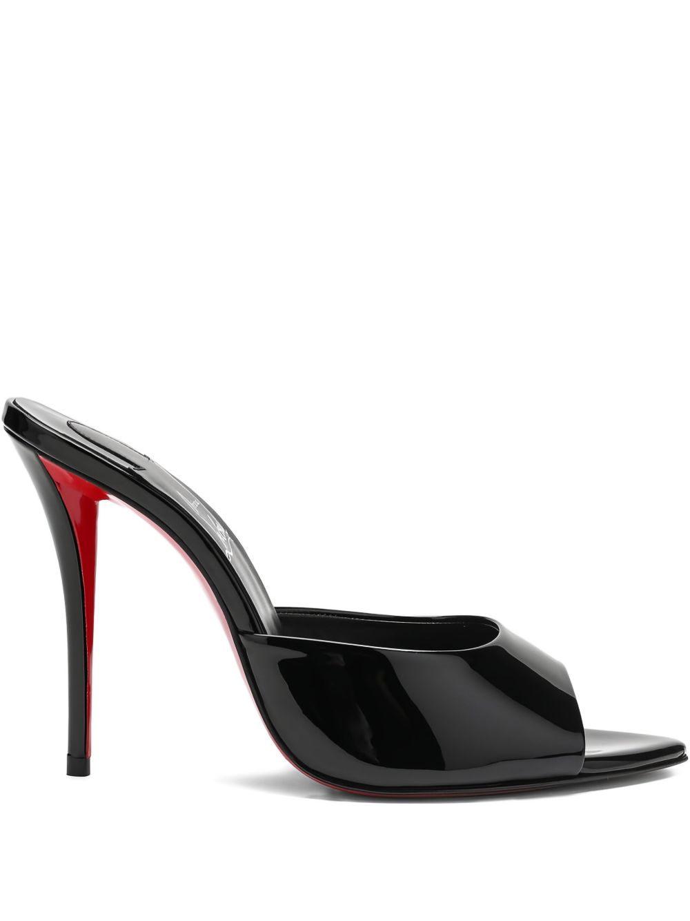 Christian Louboutin Women Miss Z Patent Leather Mules CHRISTIAN LOUBOUTIN