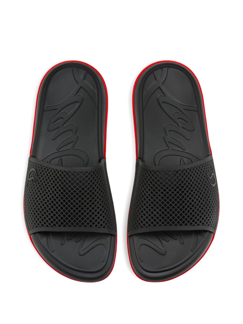 Christian Louboutin Men Easy Breezy Pool Slides CHRISTIAN LOUBOUTIN