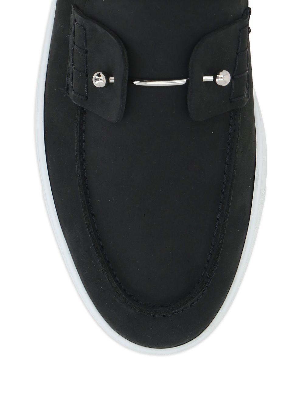 Christian Louboutin Men Chambeliboat Leather Loafers CHRISTIAN LOUBOUTIN