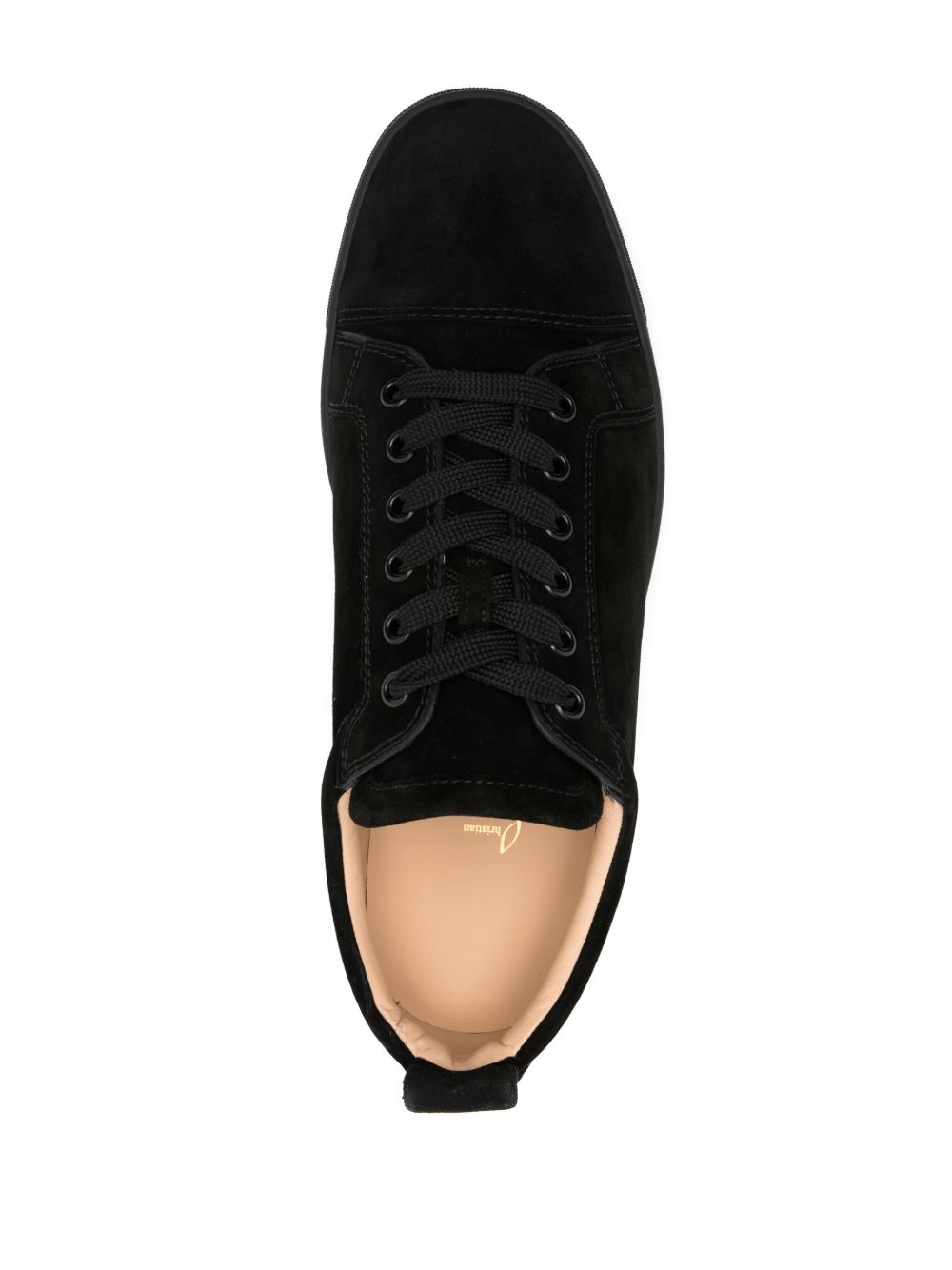 Christian Louboutin Men Louis Junior Leather Sneakers CHRISTIAN LOUBOUTIN