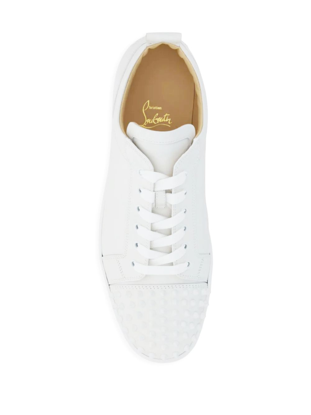 Christian Louboutin Men Louis Junior Leather Sneakers CHRISTIAN LOUBOUTIN