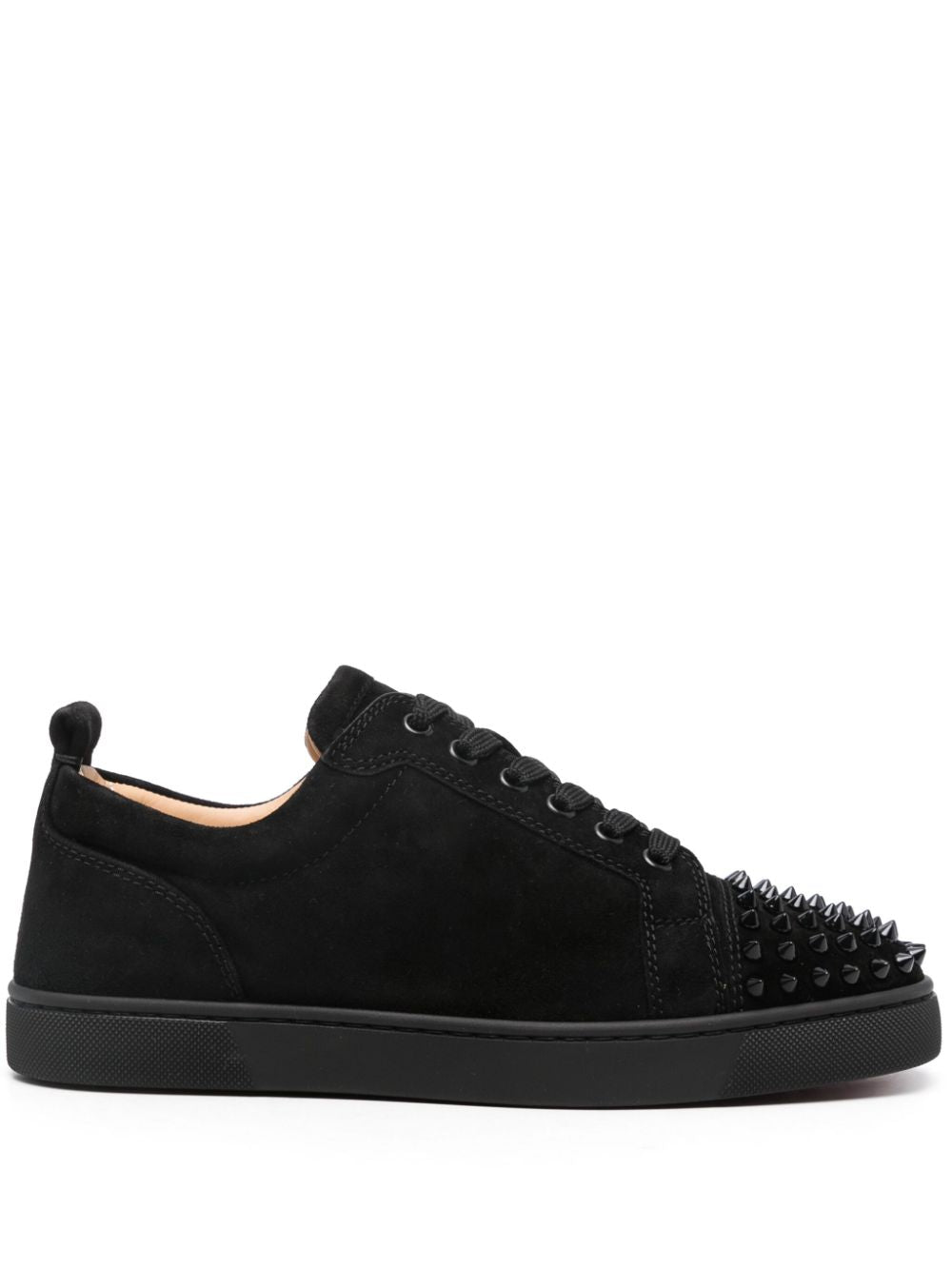 Christian Louboutin Men Louis Junior Spikes Leather Sneakers CHRISTIAN LOUBOUTIN