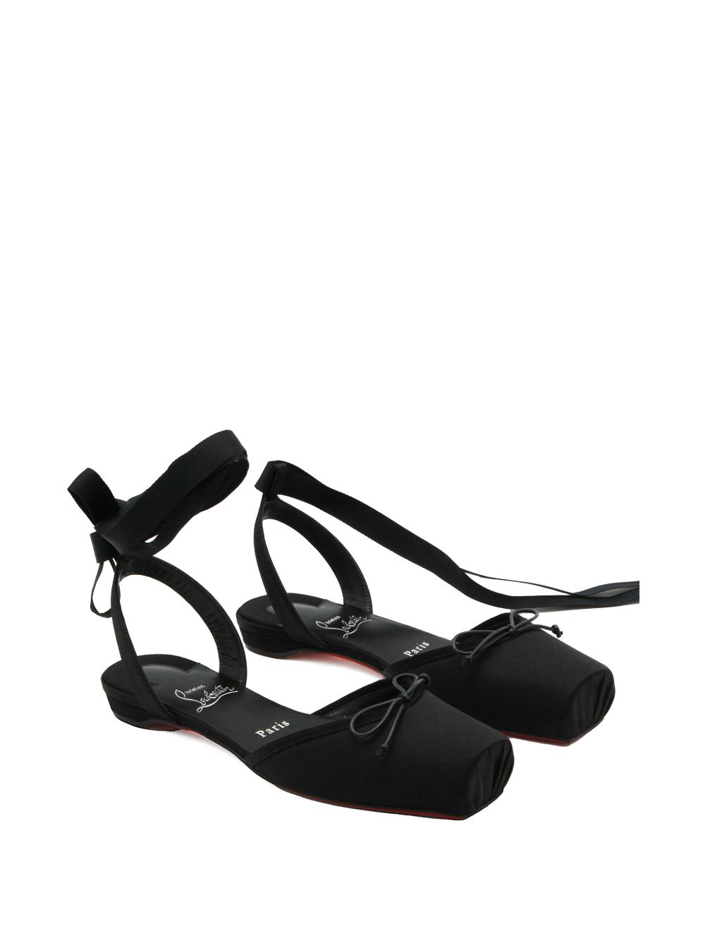 Christian Louboutin Women Cassia Lace Up Flat Sandals CHRISTIAN LOUBOUTIN