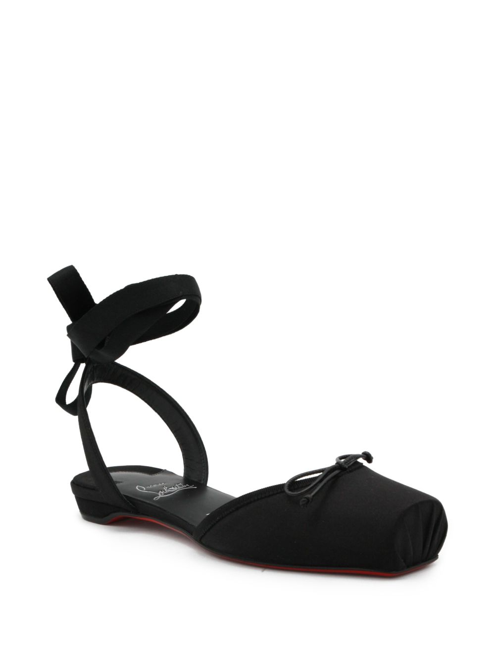 Christian Louboutin Women Cassia Lace Up Flat Sandals CHRISTIAN LOUBOUTIN