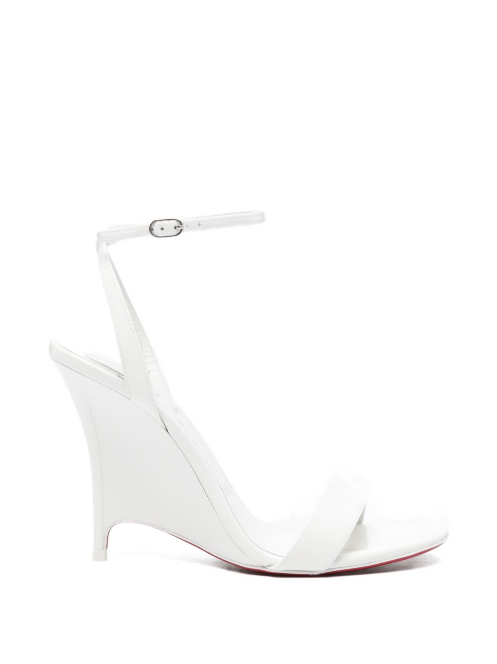 Christian Louboutin Women Zeezeenella Patent Leather Sandals