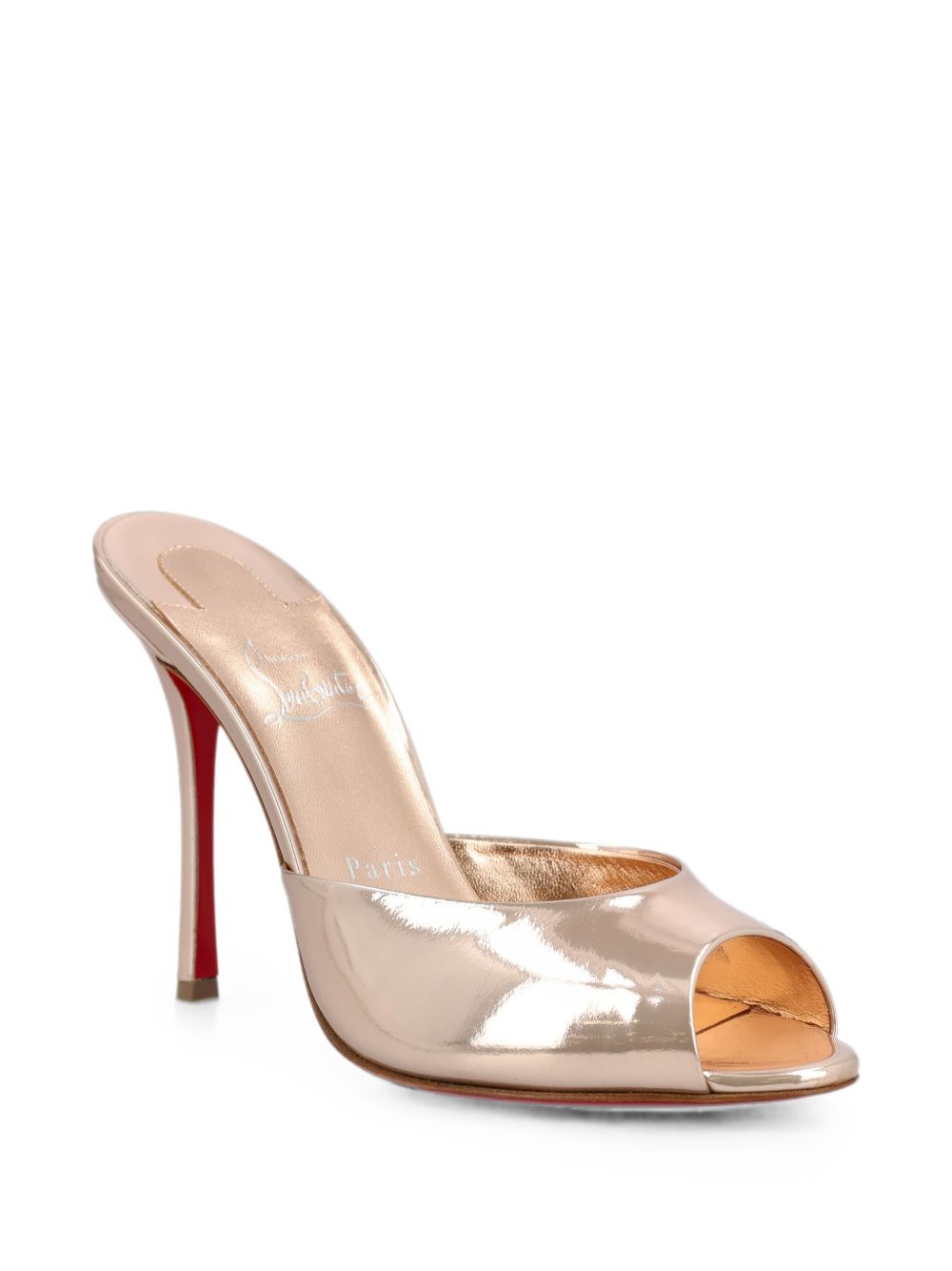 Christian Louboutin Women Me Dolly Leather Mules CHRISTIAN LOUBOUTIN