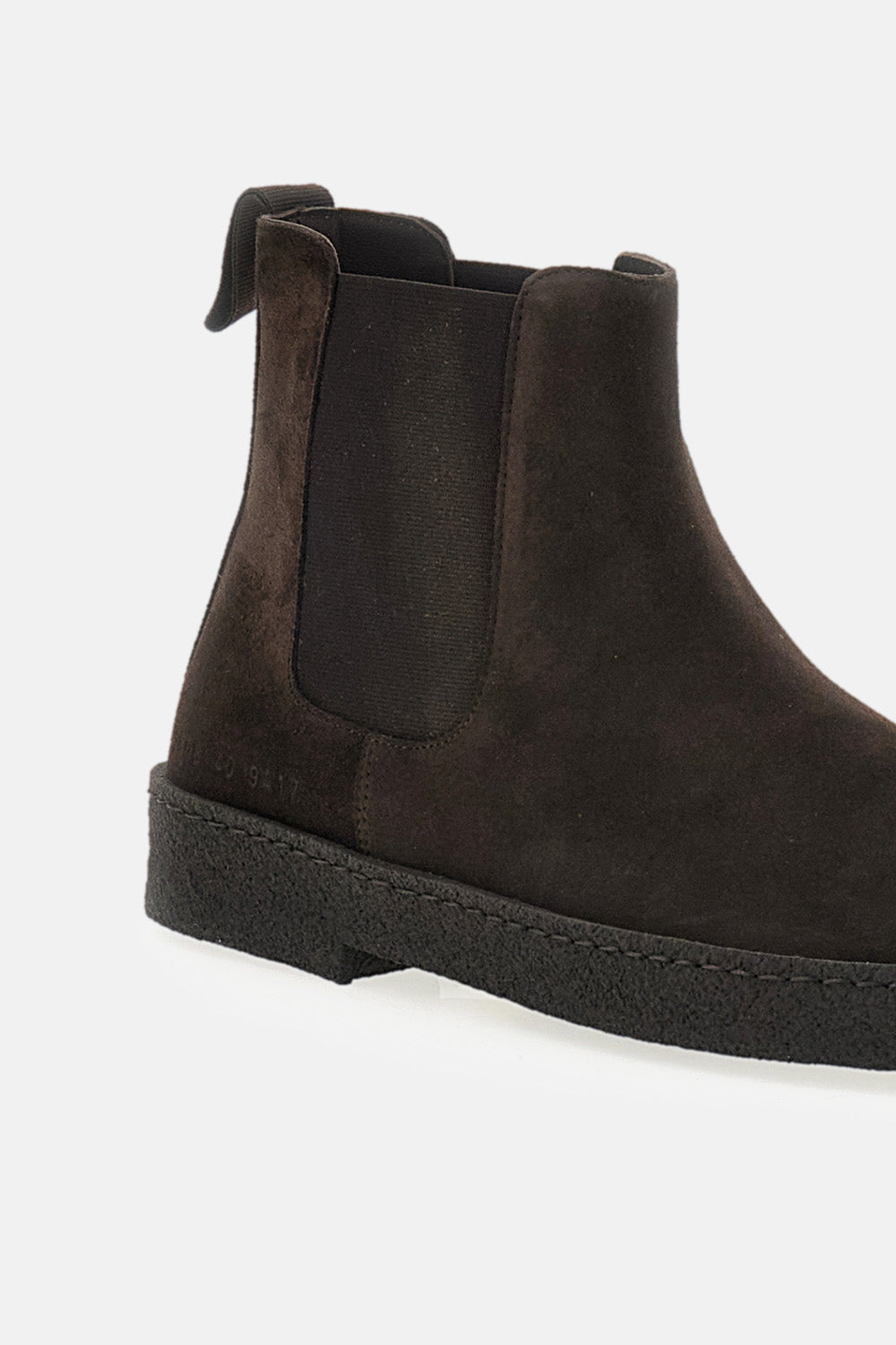 Common Projects Men Chelsea Suede Rubber Sole COMMON PROJECTS