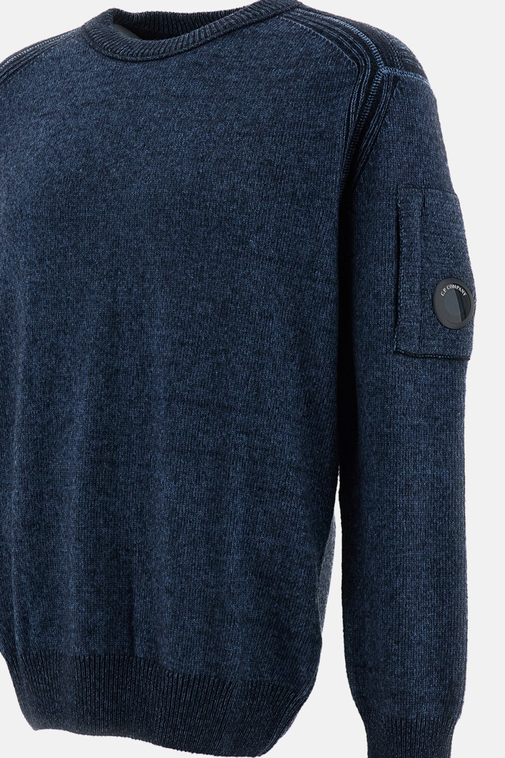 C.P. Company Men Knitwear Crew Neck In Fleece Knit C.P. COMPANY