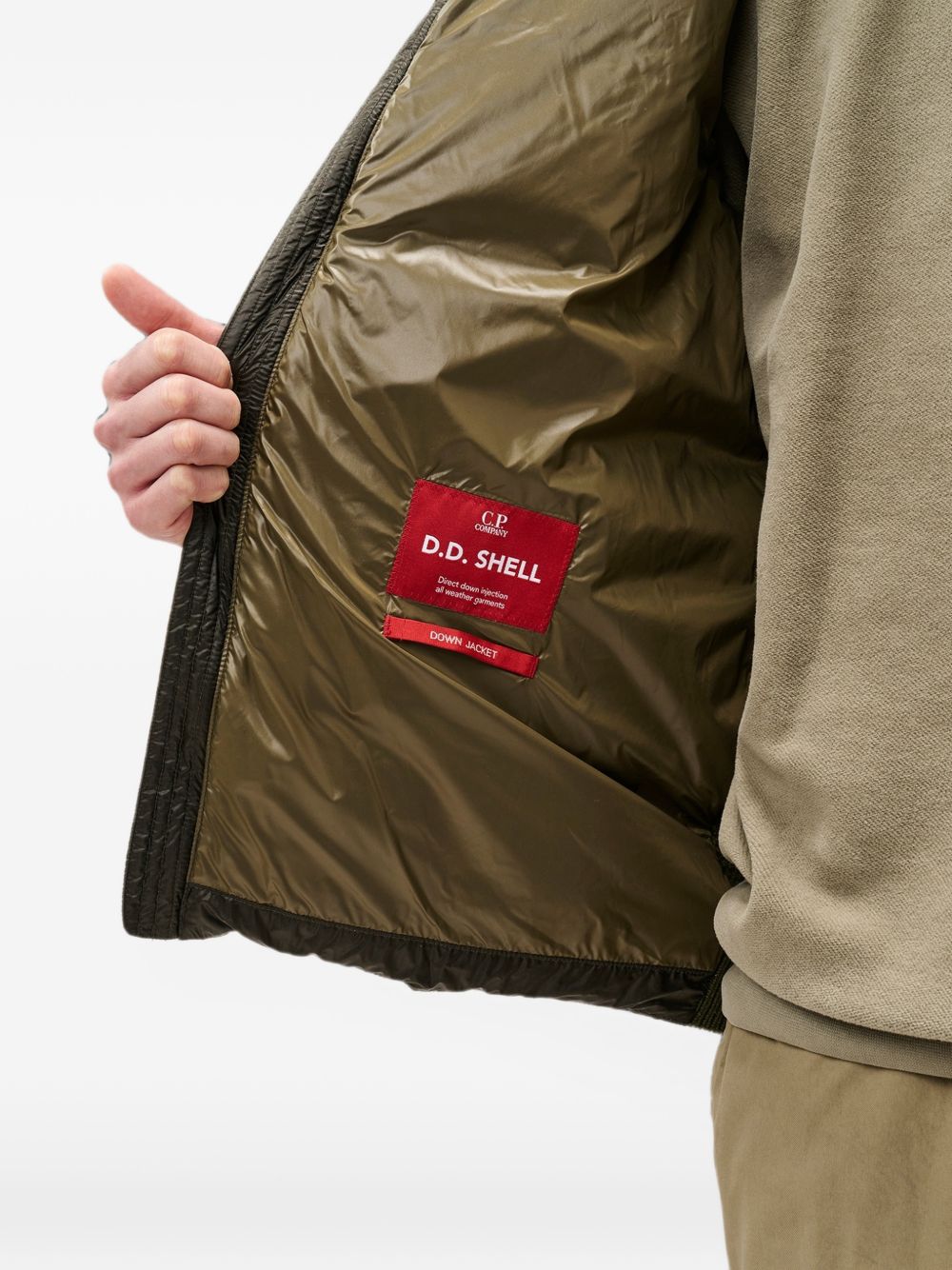 C.P. Company Men Wool And Nylon Down Jacket C.P. COMPANY