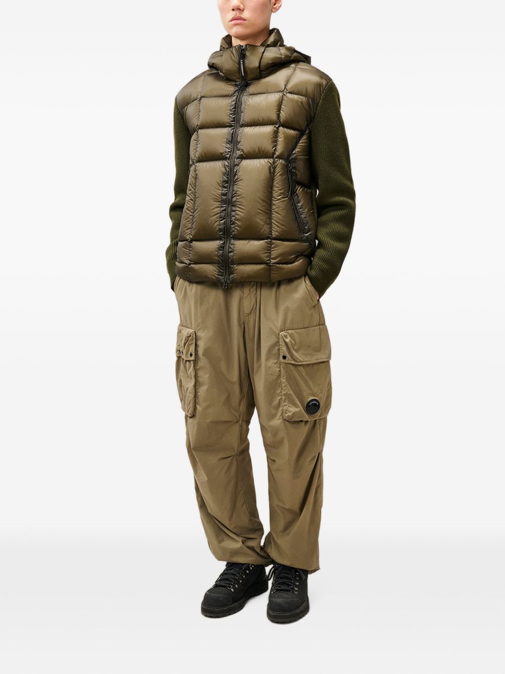 C.P. Company Men Wool And Nylon Down Jacket C.P. COMPANY