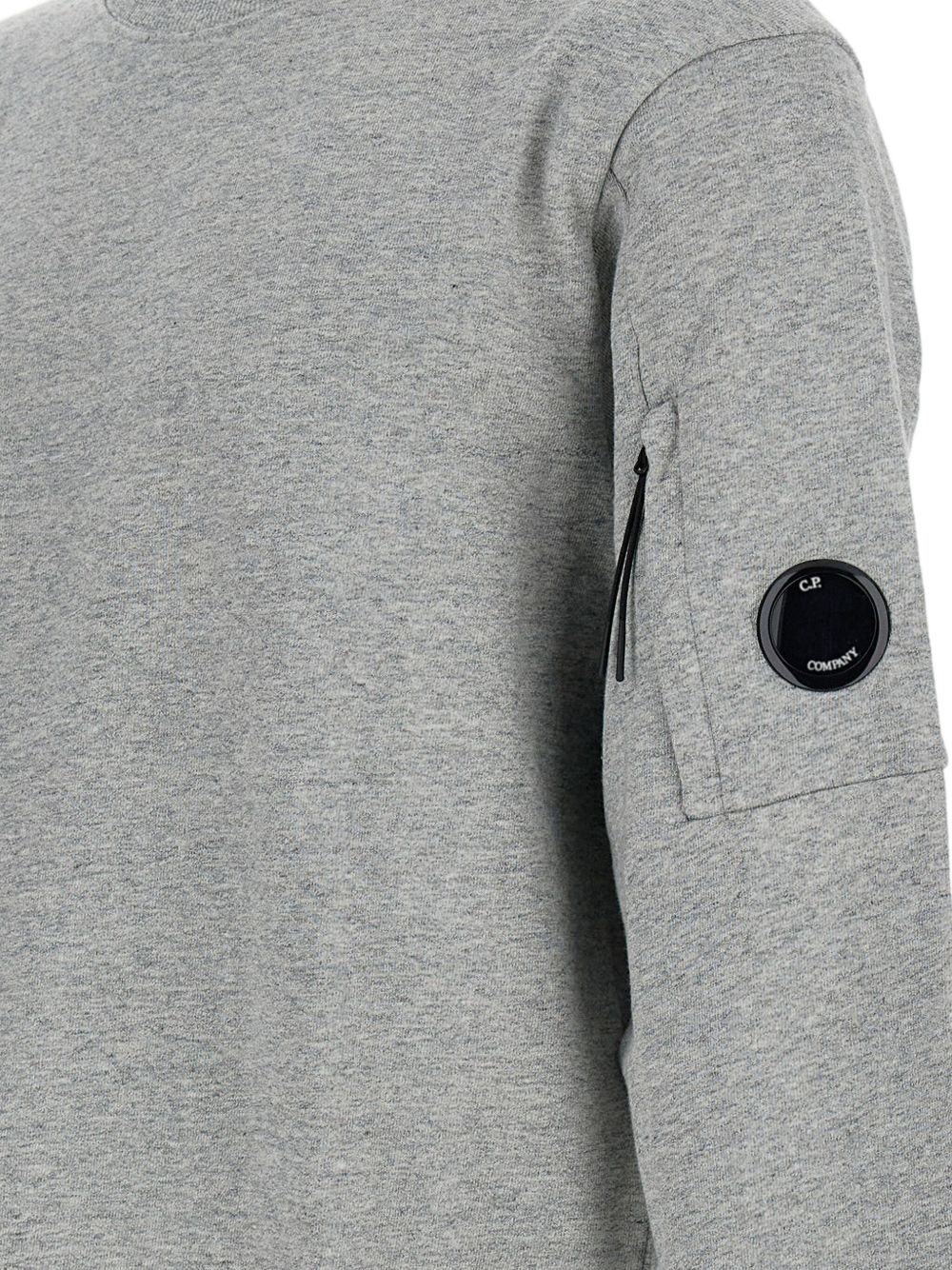 C.P. Company Men Logo Cotton Crewneck Sweatshirt C.P. COMPANY