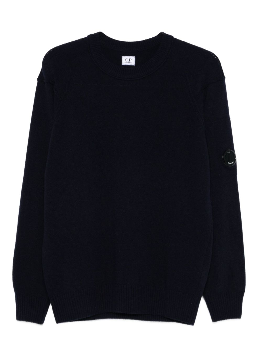 C.P. Company Men Logo Wool Crewneck Sweater C.P. COMPANY