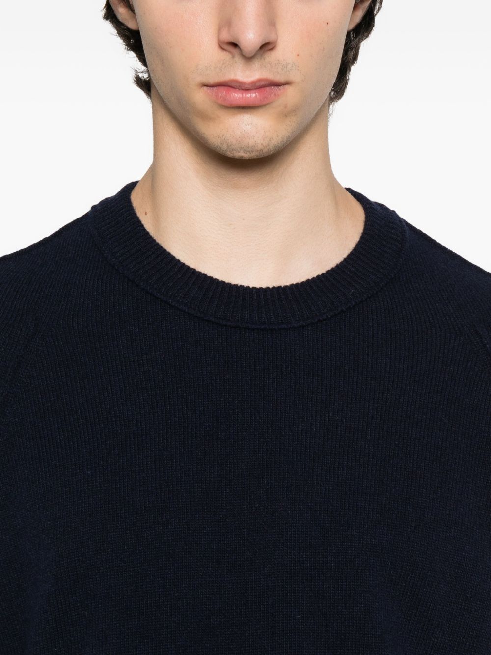 C.P. Company Men Logo Wool Crewneck Sweater C.P. COMPANY
