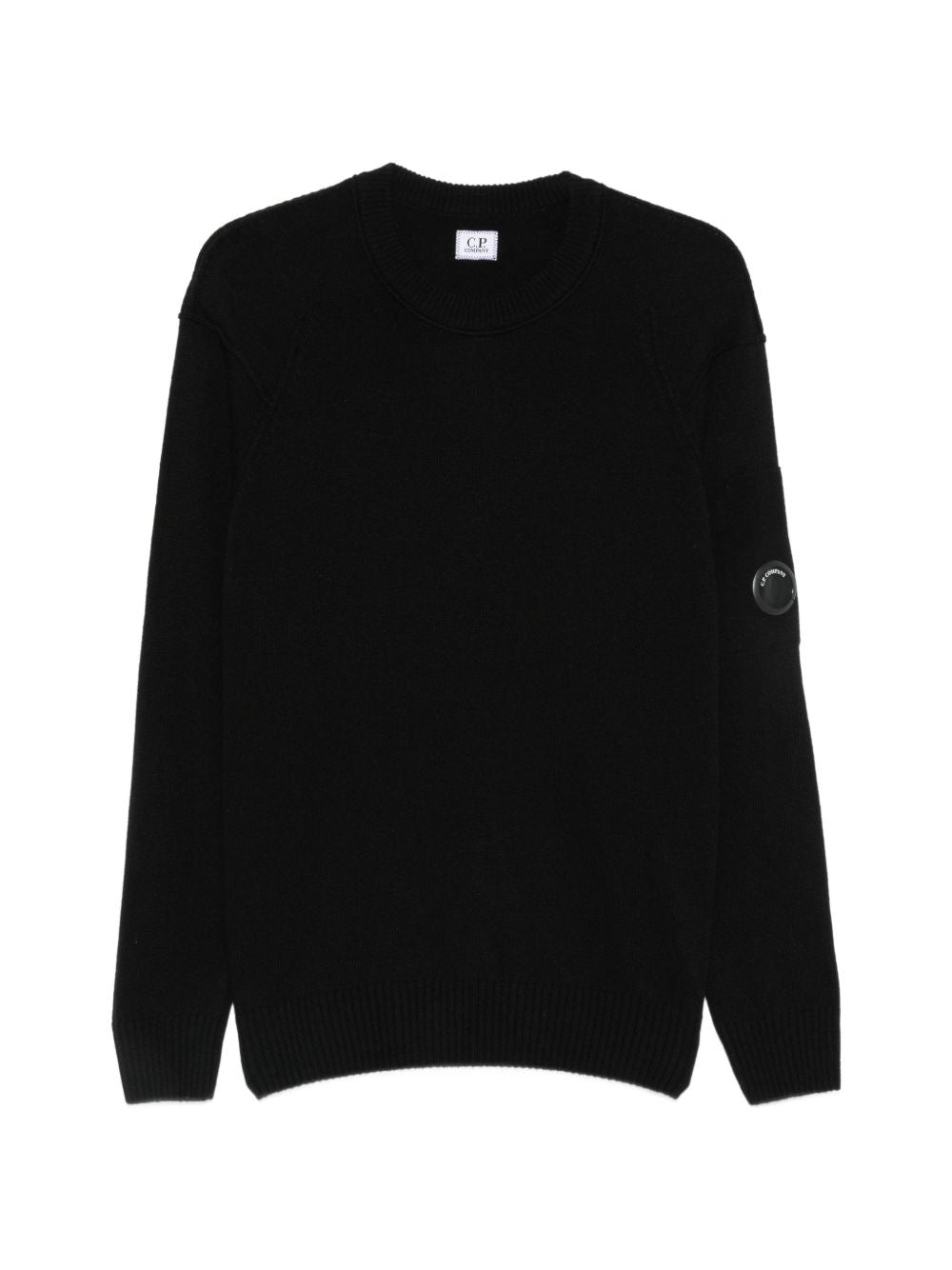 C.P. Company Men Logo Wool Crewneck Sweater C.P. COMPANY