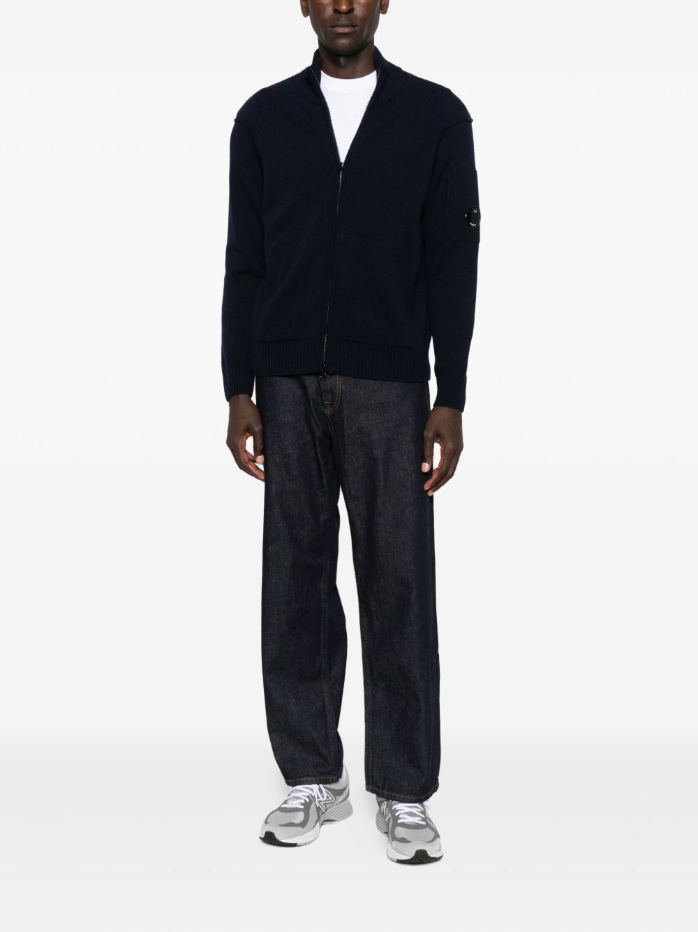 C.P. Company Men Wool Zipped Cardigan C.P. COMPANY