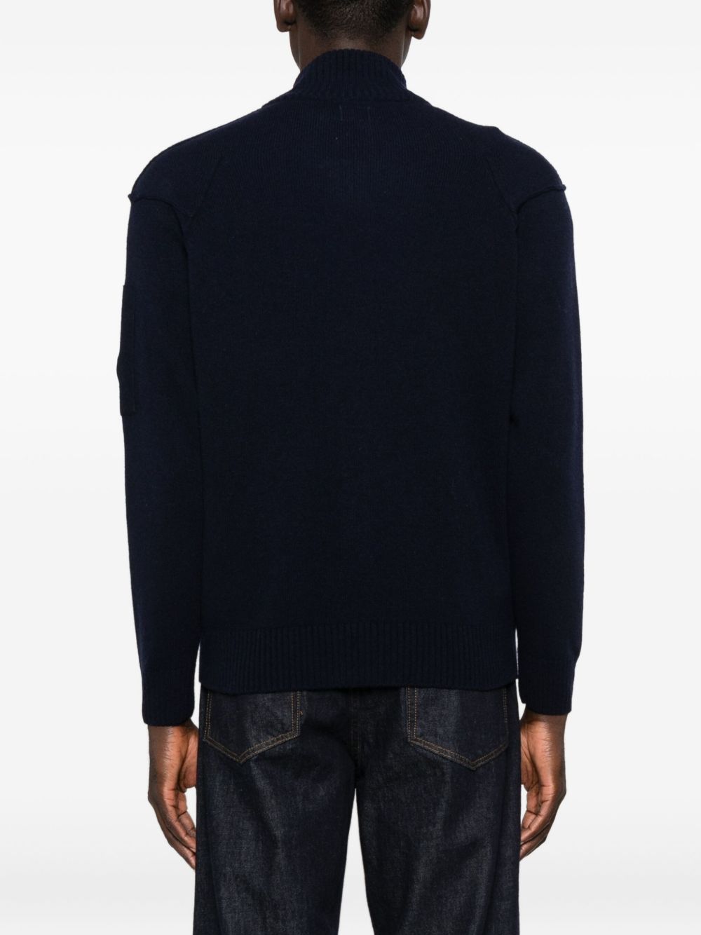 C.P. Company Men Wool Zipped Cardigan C.P. COMPANY