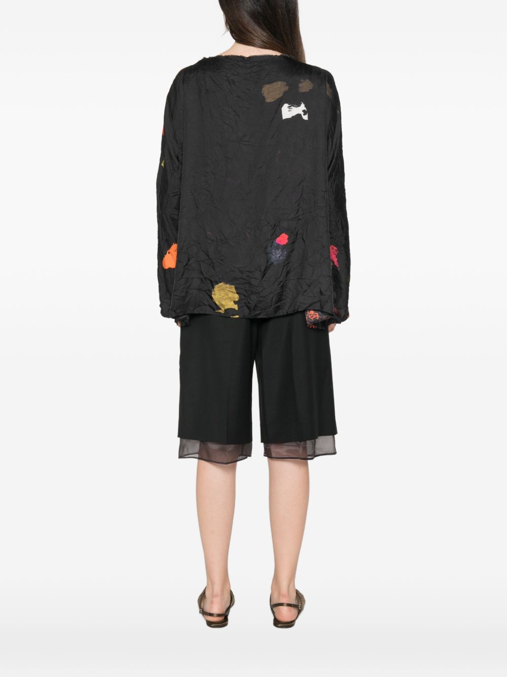 Daniela Gregis Women Printed Silk Shirt