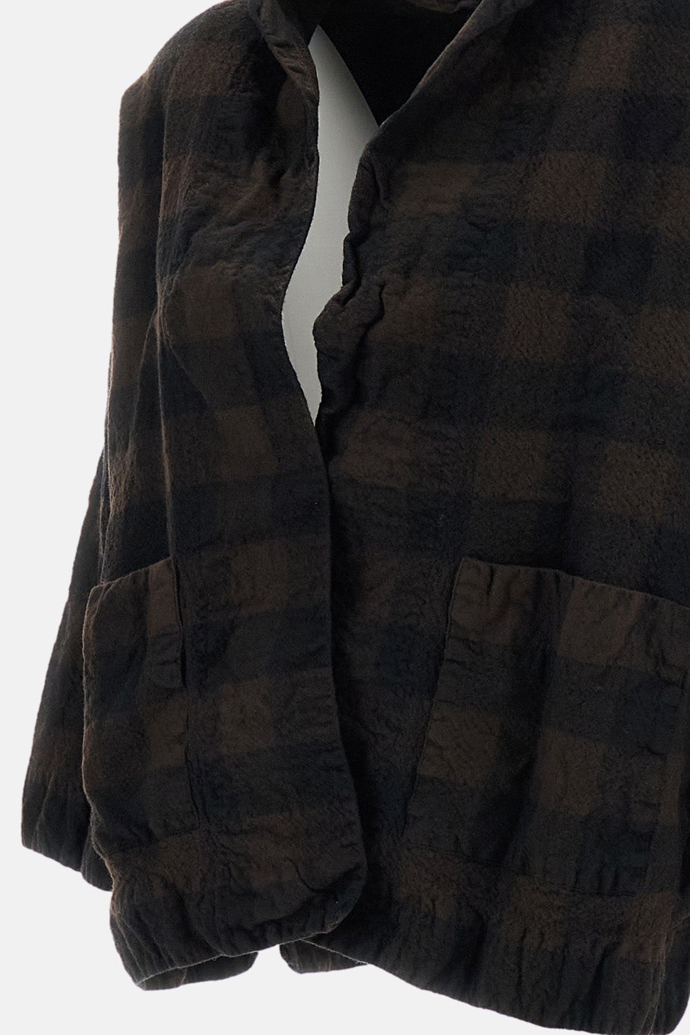 Daniela Gregis Women Gladiolo Check Wool Washed  Jacket DANIELA GREGIS