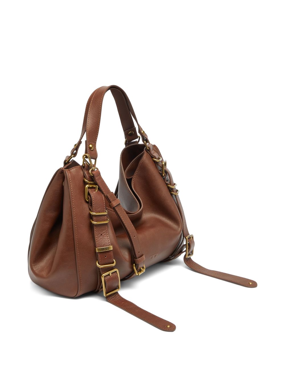 Diesel Women D-One Medium Leather Handbag DIESEL