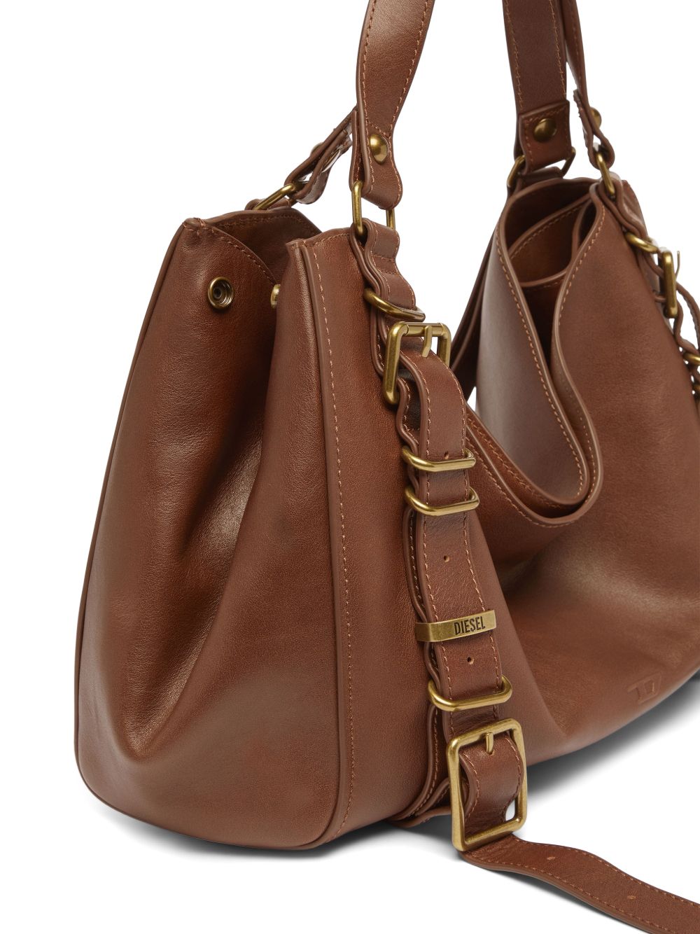 Diesel Women D-One Medium Leather Handbag DIESEL