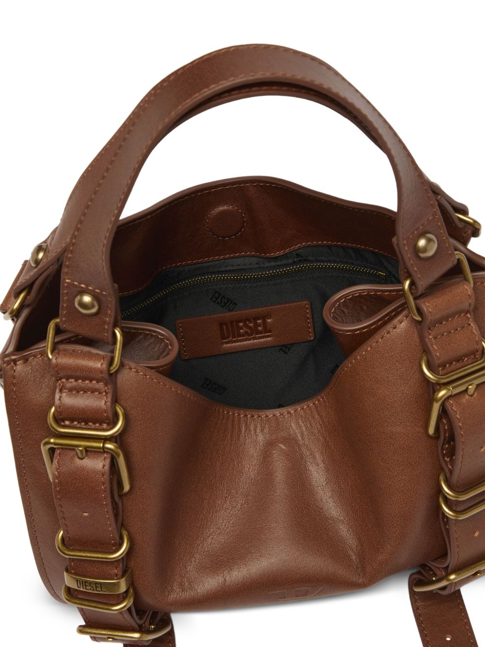 Diesel Women D-One Small Leather Handbag DIESEL