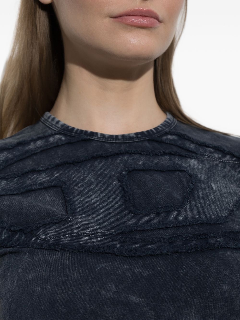 Diesel Women Logo Cotton T-Shirt DIESEL