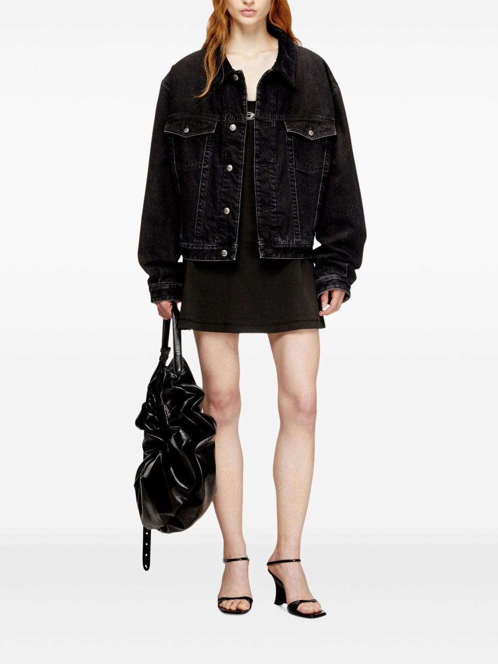 Diesel Women Organic Cotton Mini Dress DIESEL