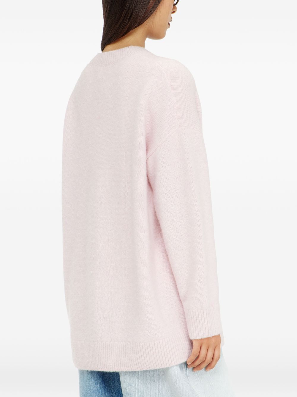 Diesel Women Logo Wool Blend Cardigan DIESEL