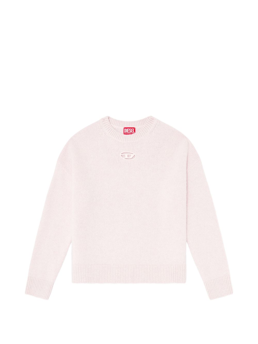 Diesel Women Logo Wool Blend Sweater DIESEL