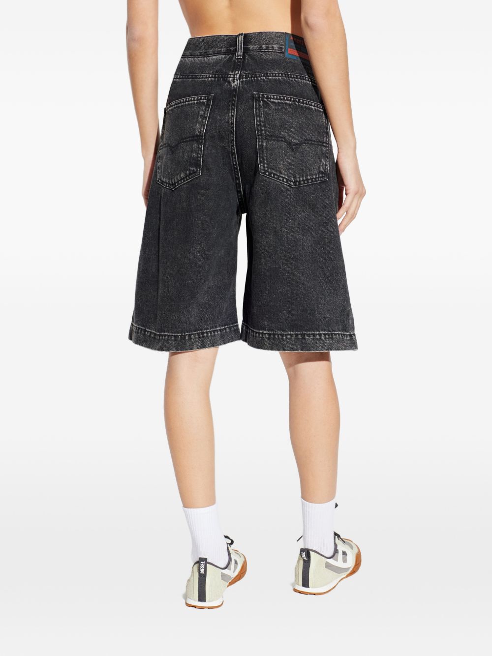 Diesel Women Denim Bermuda Shorts DIESEL
