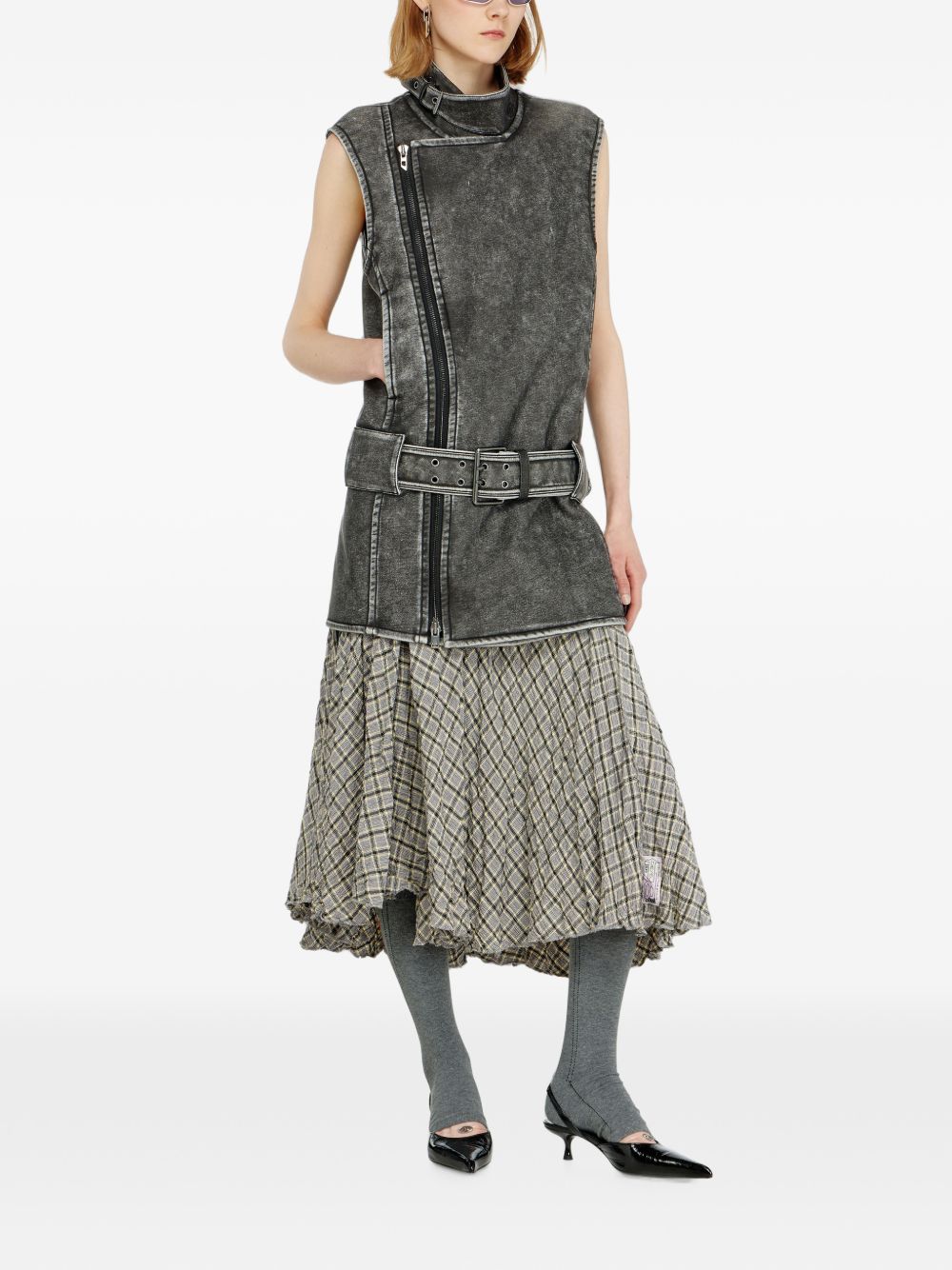 Diesel Women Belted Mini Dress DIESEL