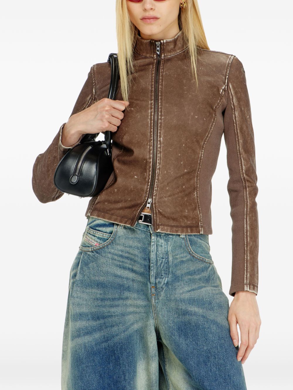 Diesel Women Biker Jacket DIESEL