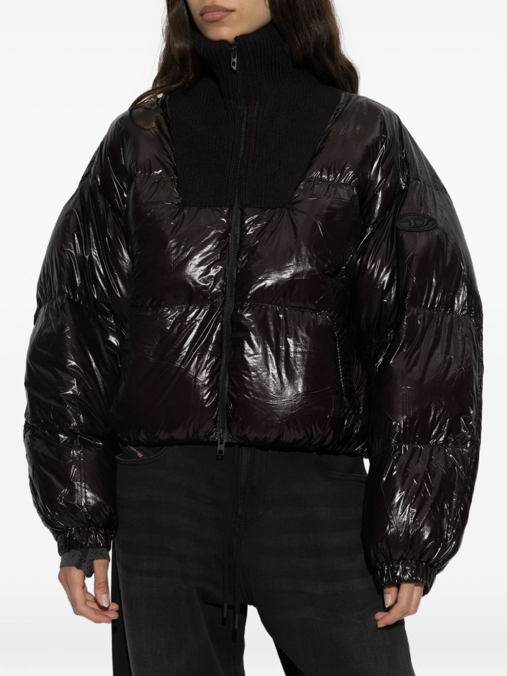 Diesel Women Short Puffer Down Jacket DIESEL