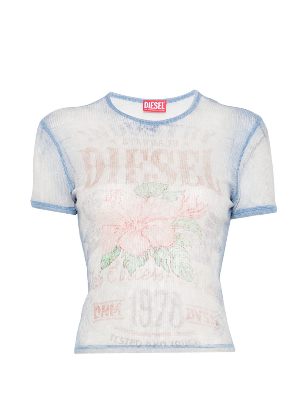 Diesel Women Cotton T-Shirt DIESEL
