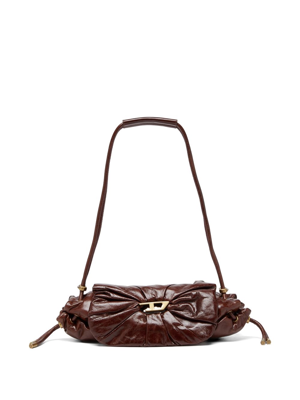Diesel Women Scrunch Leather Shoulder Bag DIESEL