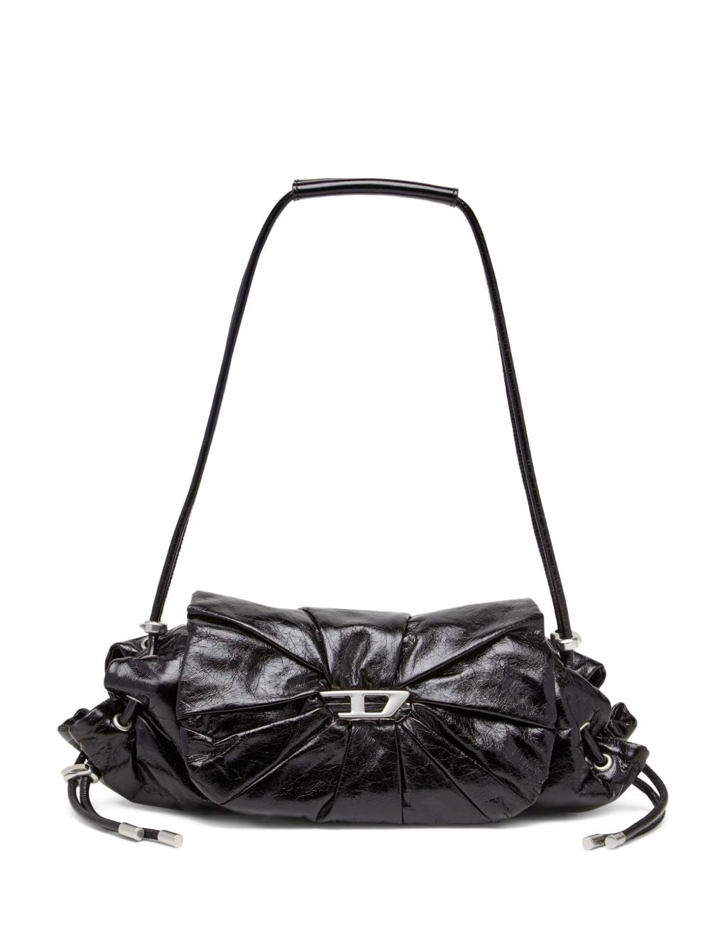 Diesel Women Scrunch Leather Shoulder Bag DIESEL