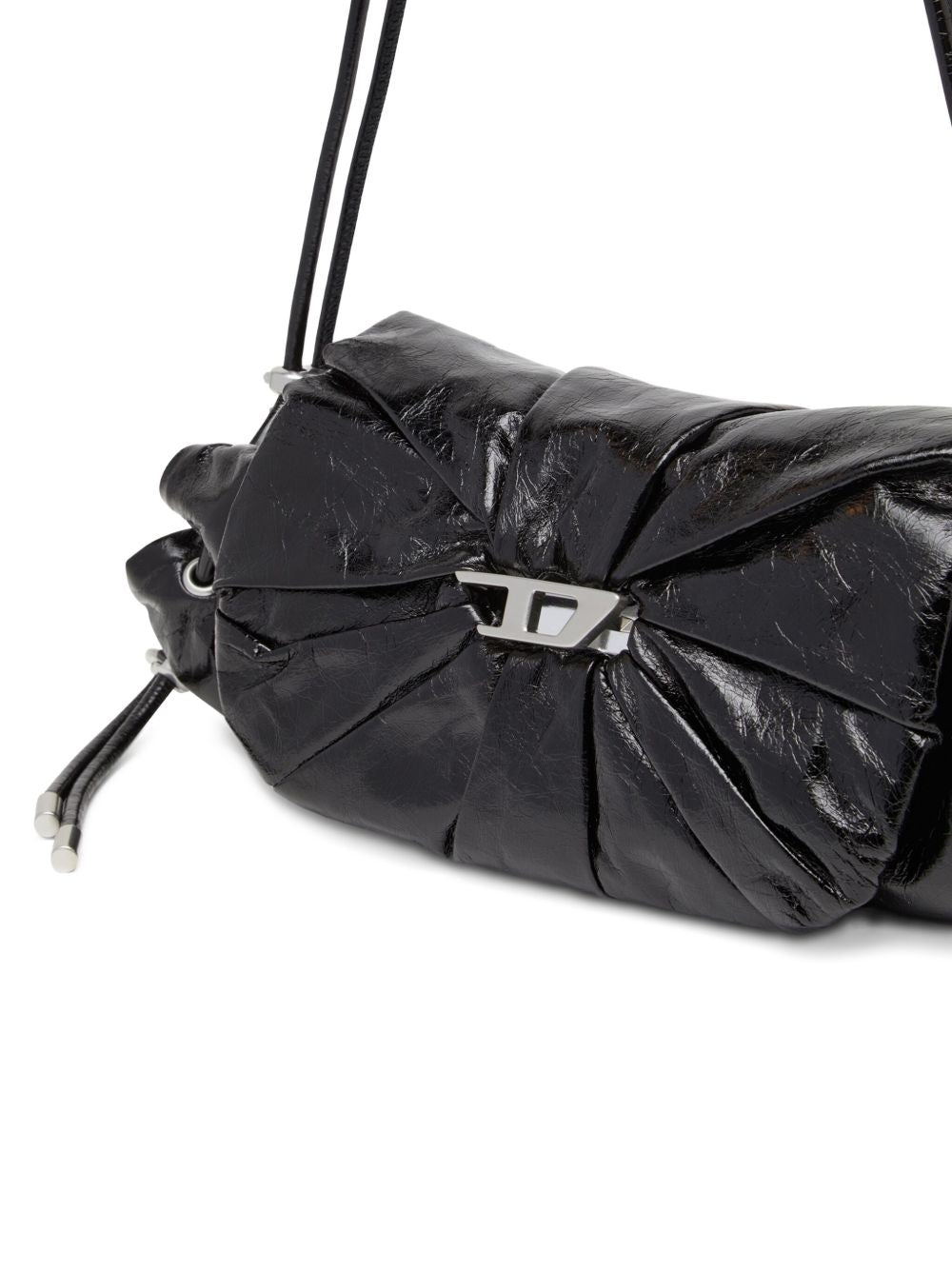 Diesel Women Scrunch Leather Shoulder Bag DIESEL