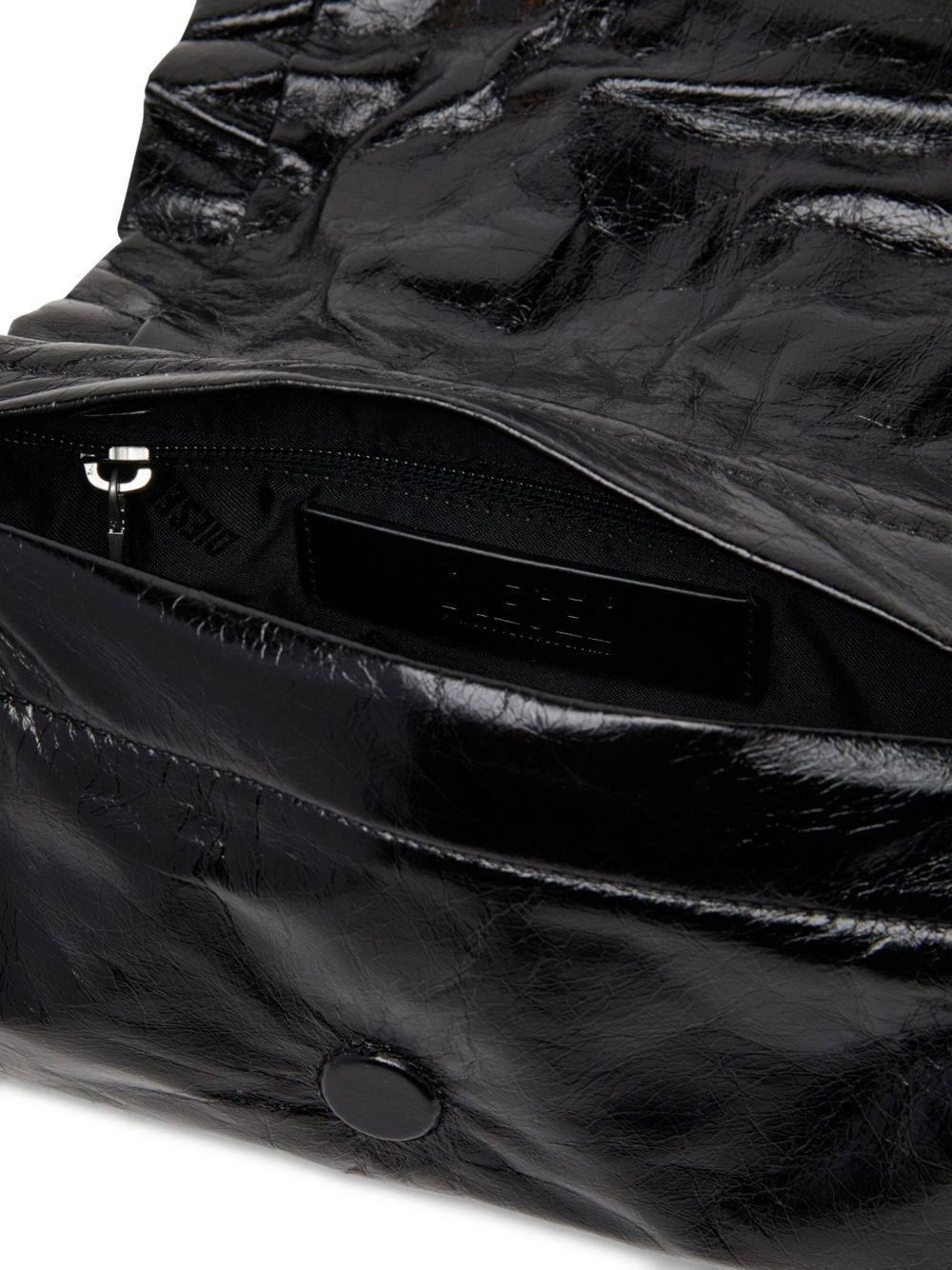 Diesel Women Scrunch Leather Shoulder Bag DIESEL