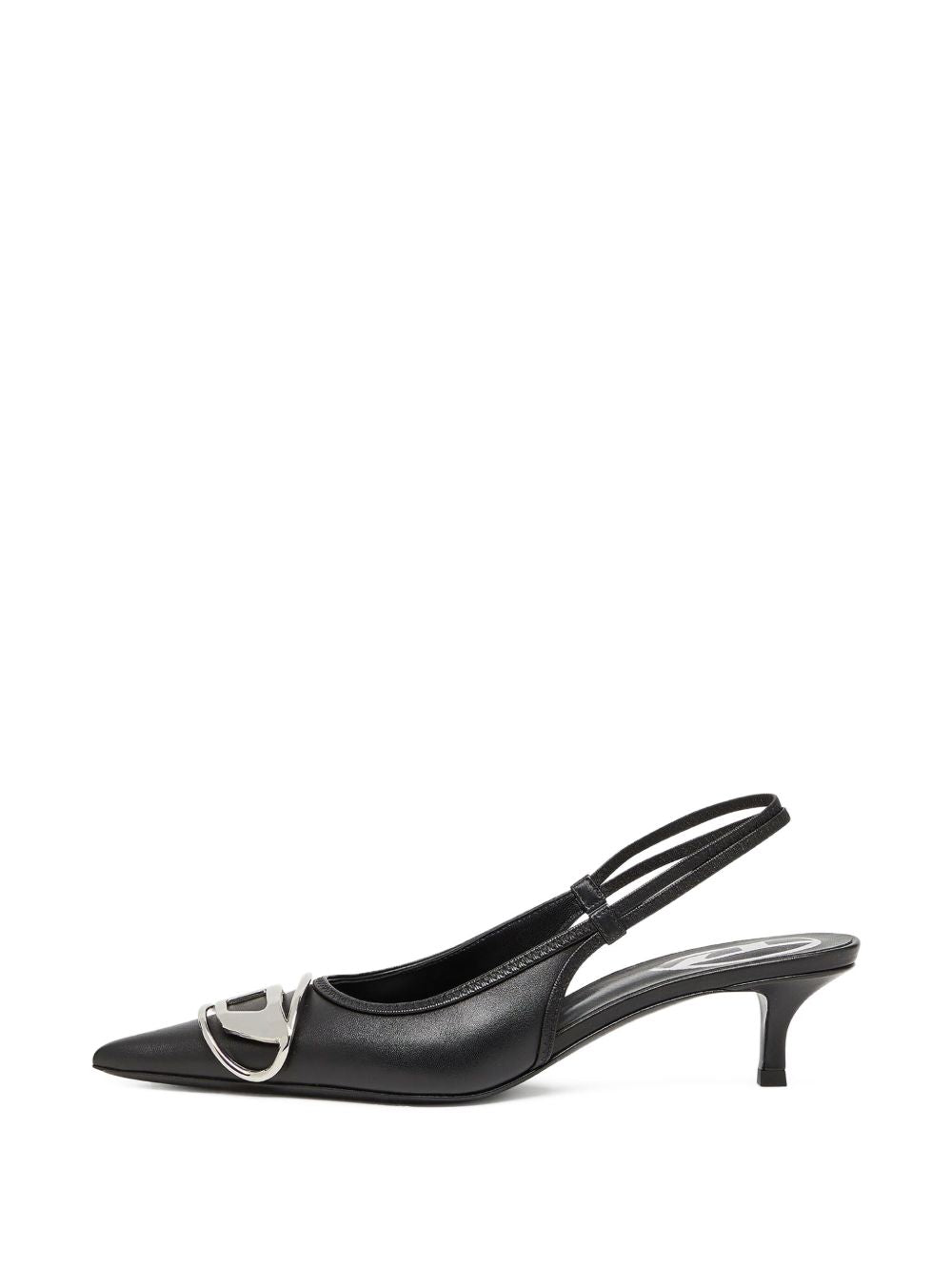 Diesel Women Venus Leather Slingback Pumps DIESEL