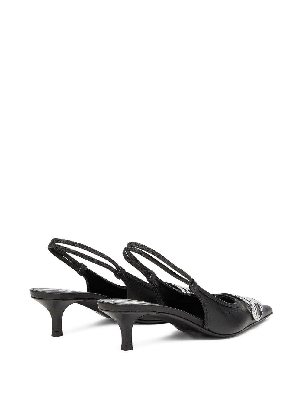 Diesel Women Venus Leather Slingback Pumps DIESEL
