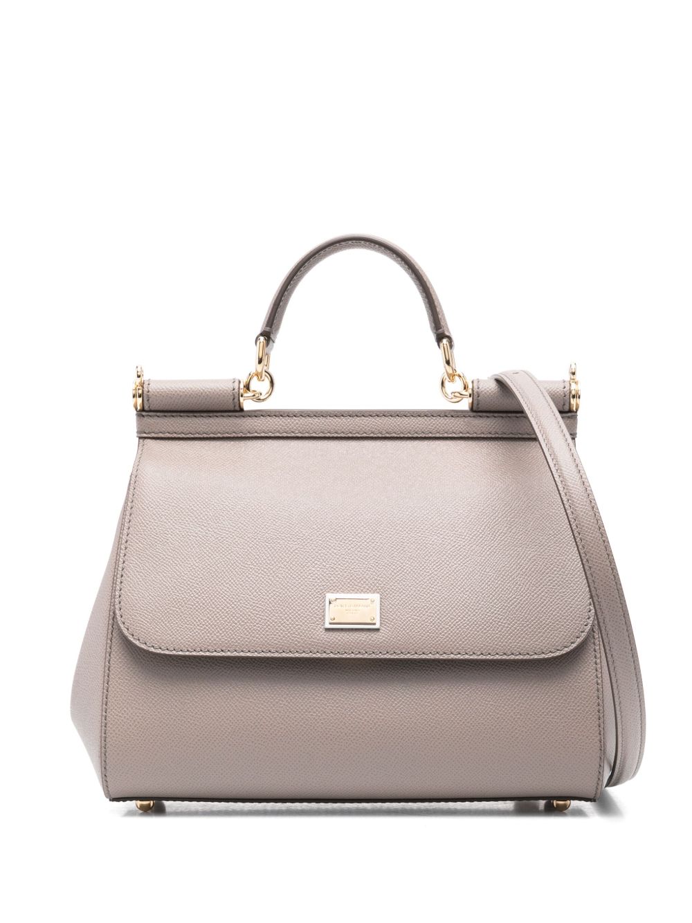 Dolce & Gabbana Women Sicily Large Leather Handbag DOLCE & GABBANA