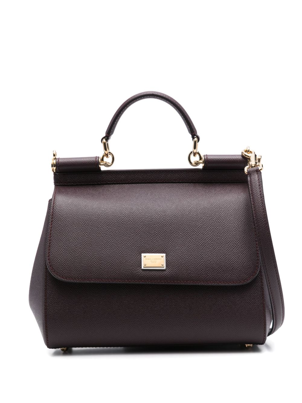 Dolce & Gabbana Women Sicily Large Leather Handbag DOLCE & GABBANA