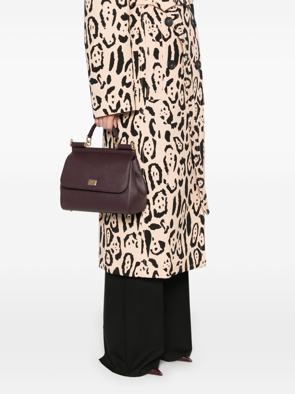 Dolce & Gabbana Women Sicily Large Leather Handbag DOLCE & GABBANA