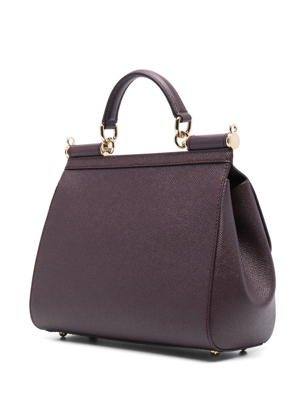 Dolce & Gabbana Women Sicily Large Leather Handbag DOLCE & GABBANA