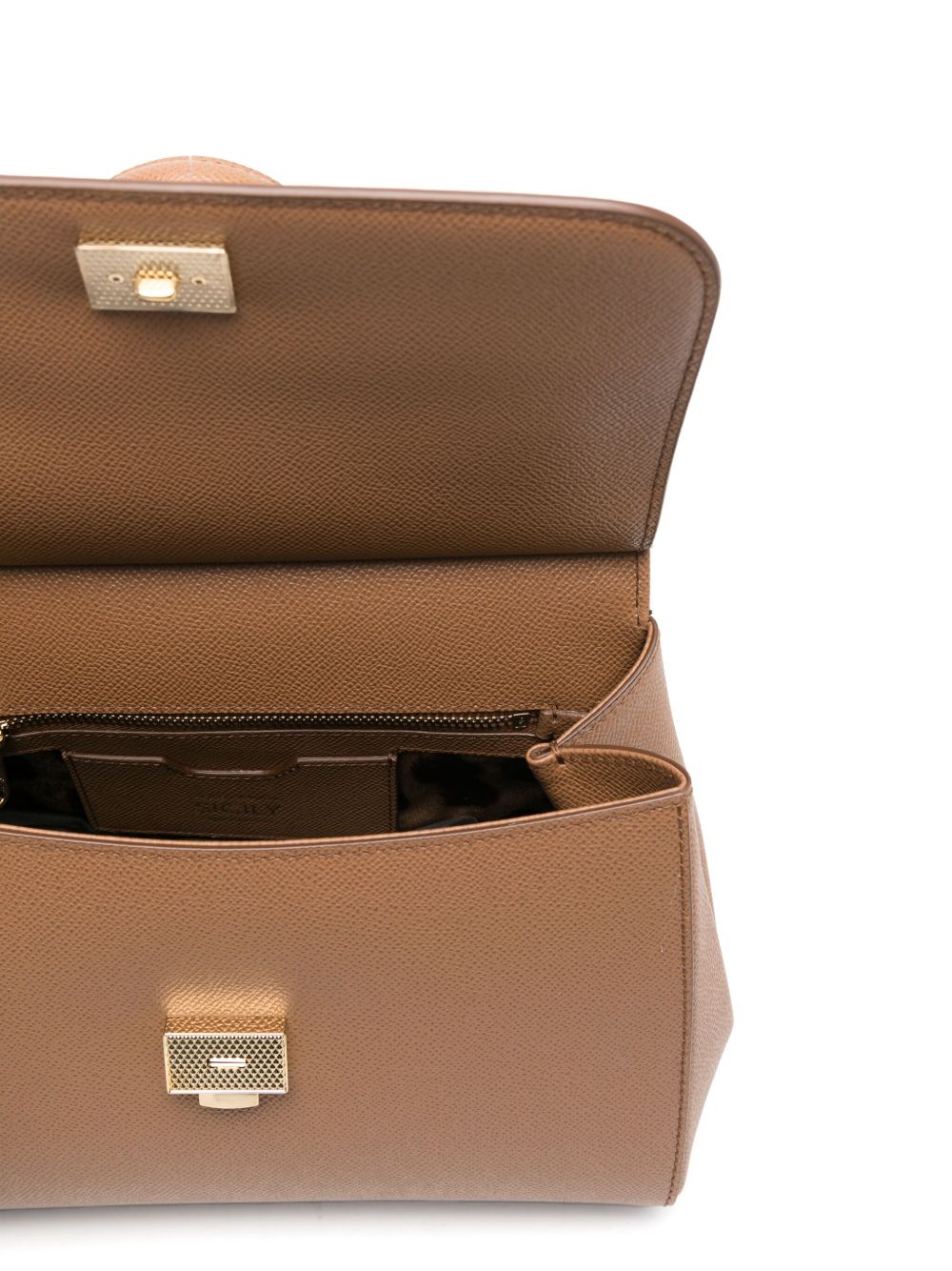 Dolce & Gabbana Women Sicily Large Leather Handbag DOLCE & GABBANA