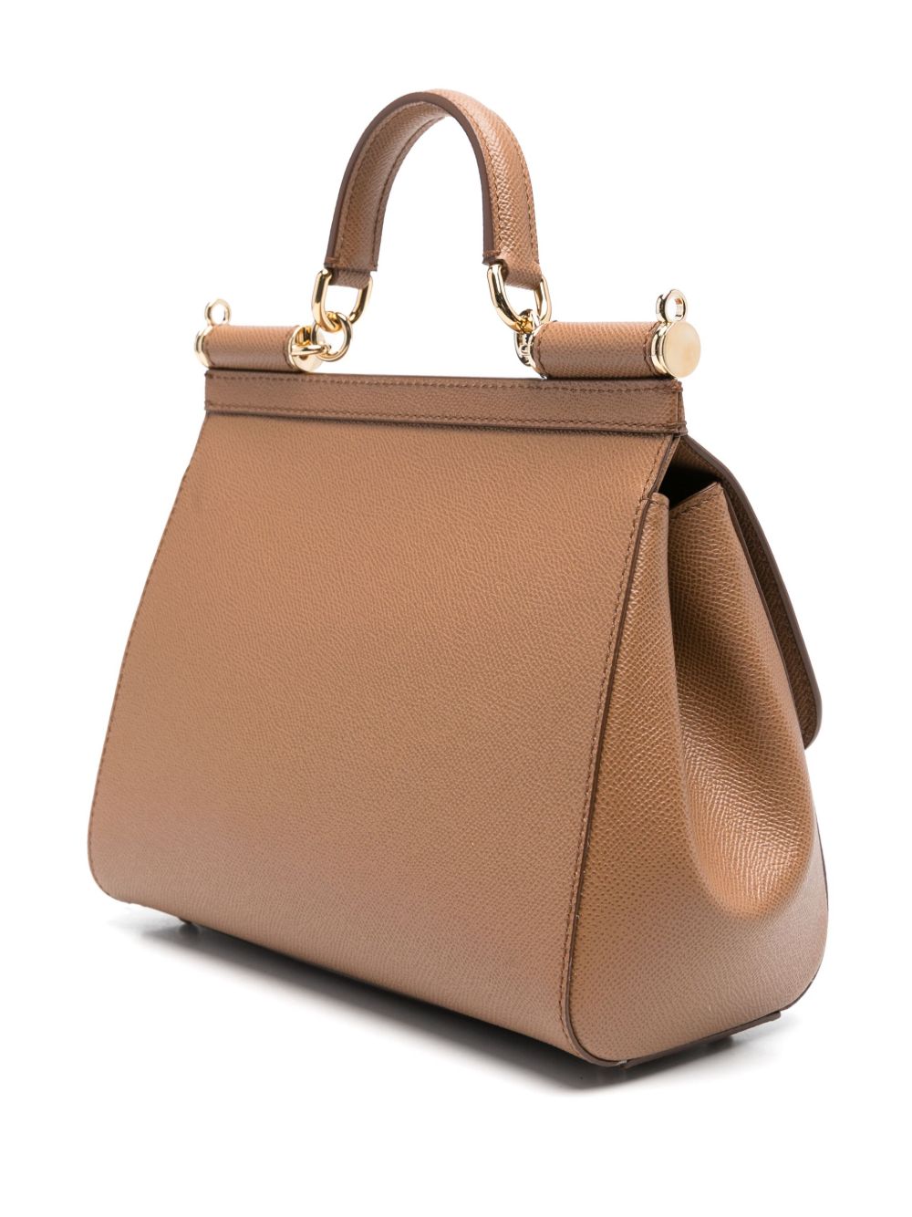 Dolce & Gabbana Women Sicily Large Leather Handbag DOLCE & GABBANA