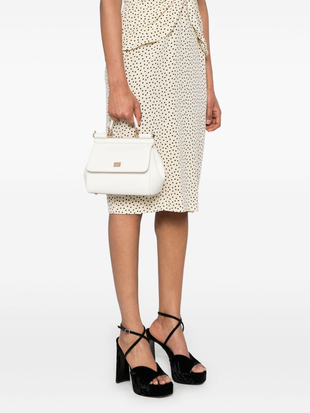 Dolce & Gabbana Women Sicily Medium Leather Handbag DOLCE & GABBANA