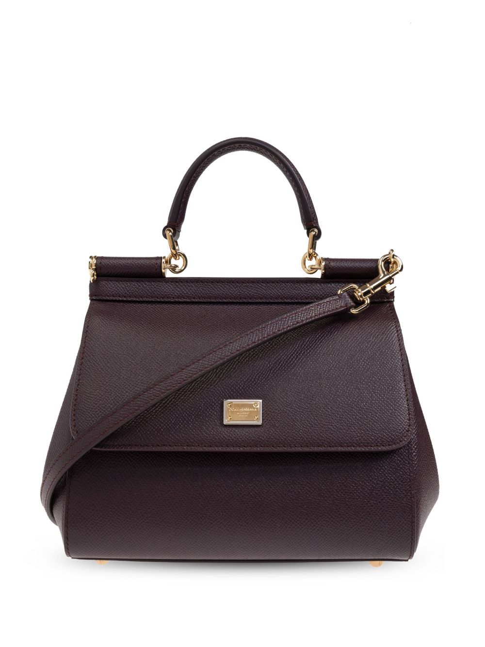 Dolce & Gabbana Women Sicily Medium Leather Handbag DOLCE & GABBANA