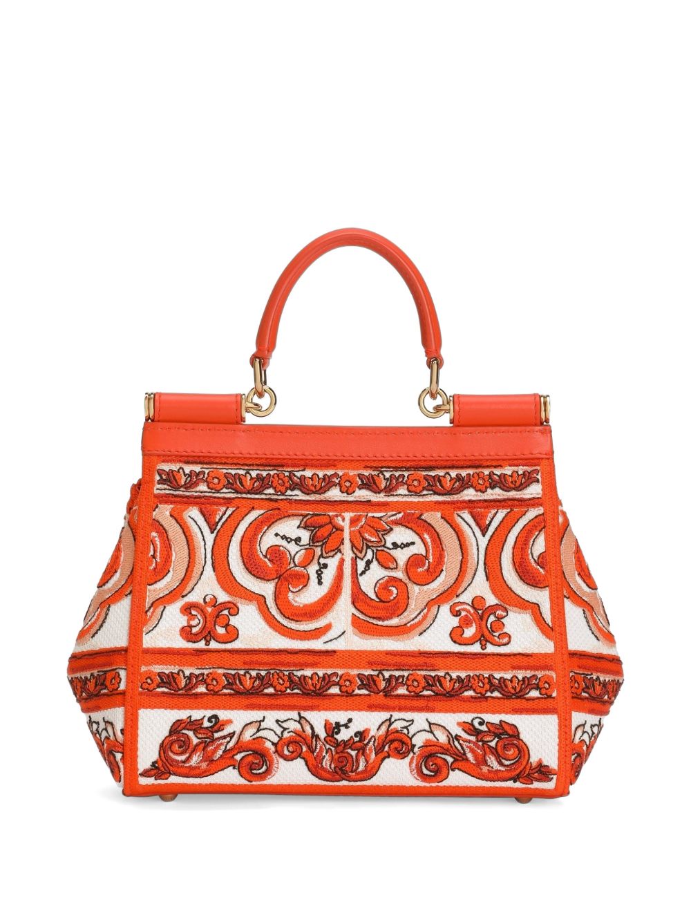 Dolce & Gabbana Women Sicily Maiolica Print Handbag DOLCE & GABBANA